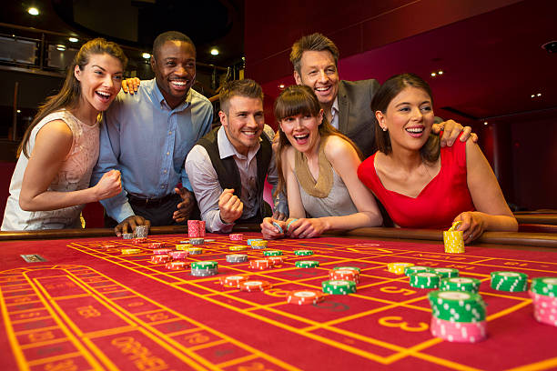 Live dealer studio with professional setup